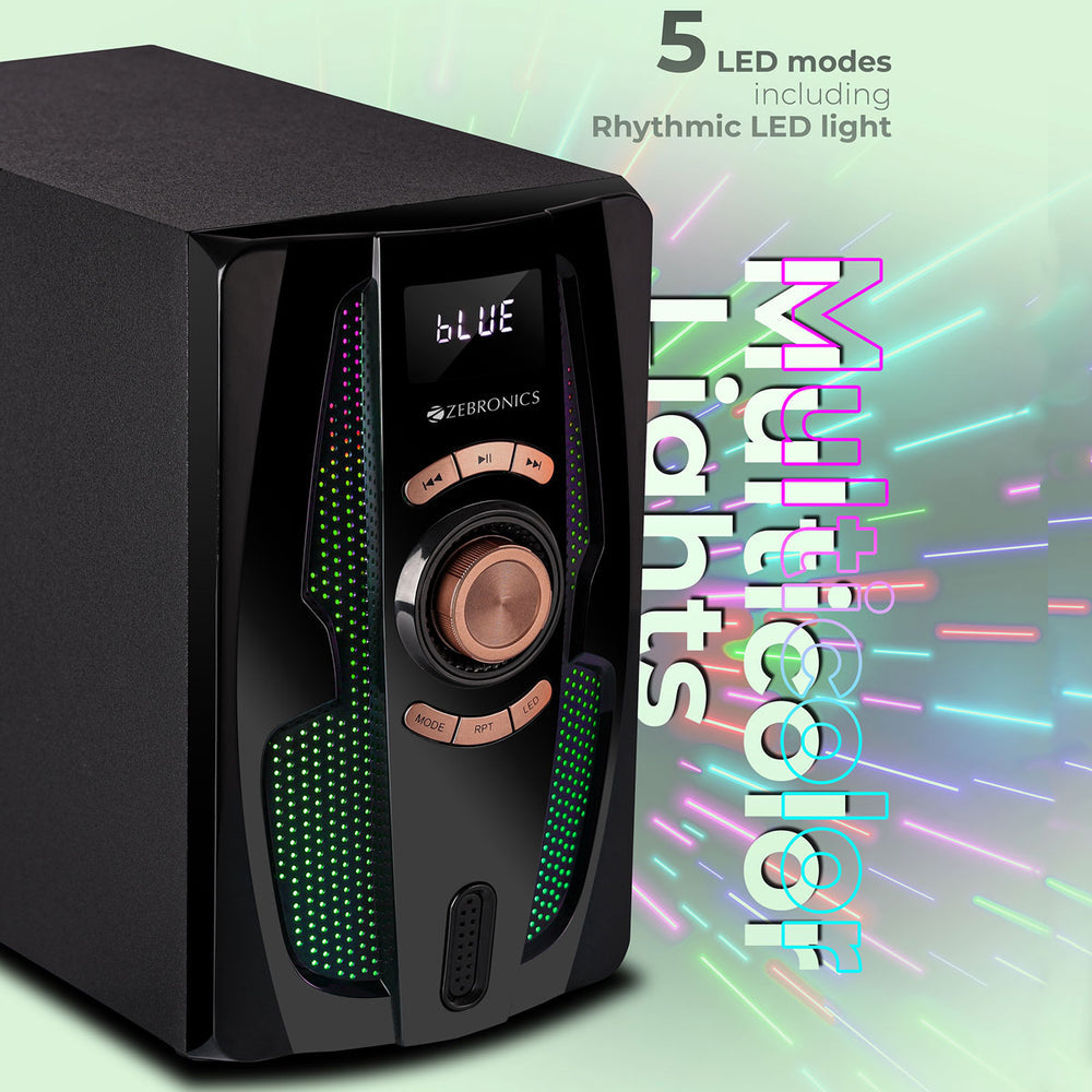 ZEBRONICS BASSO 200 5.1 BT SPEAKER ZEBRONICS BASSO 200 5.1 BT SPEAKER